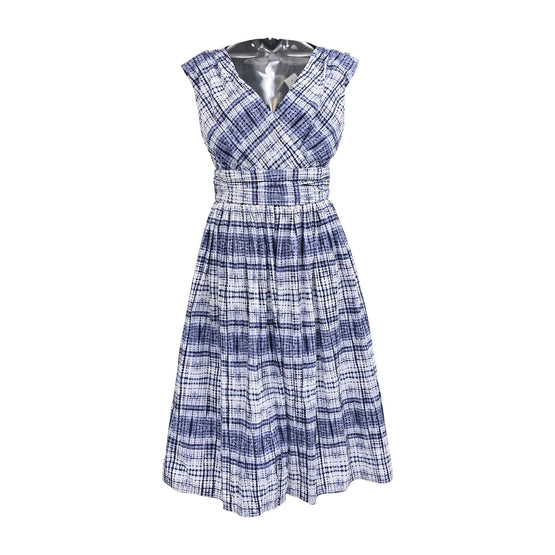 Women Woven Dress - Open Blue [價格已含稅]