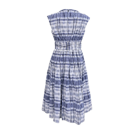 Women Woven Dress - Open Blue [價格已含稅]