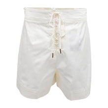 Women Woven Shorts - White [價格已含稅]