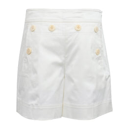 Women Woven Shorts - White [價格已含稅]