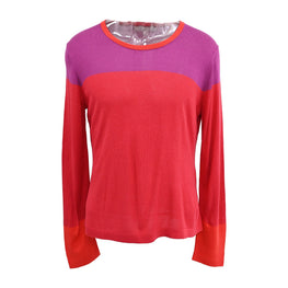 Women Knitted Pullover - Open Red [價格已含稅]