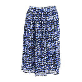 Women Woven Skirt - Blue Multi [價格已含稅]