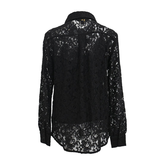 Women Knitted Shirt - Black [價格已含稅]