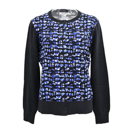 Women Knitted Cardigan - Blue Multi [價格已含稅]