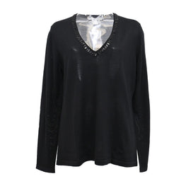 Women Knitted Pullover - Black [價格已含稅]