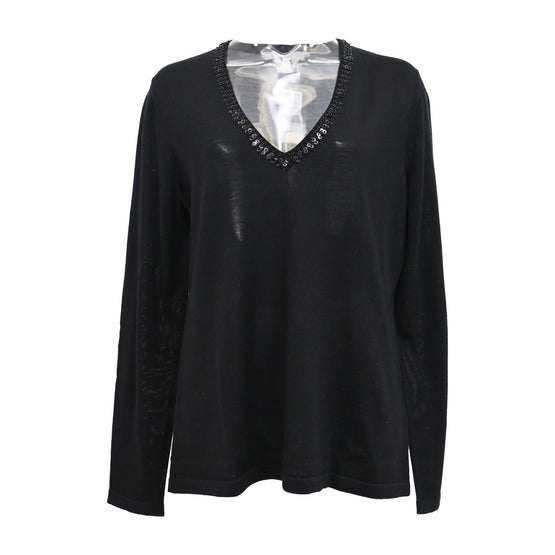 Women Knitted Pullover - Black [價格已含稅]