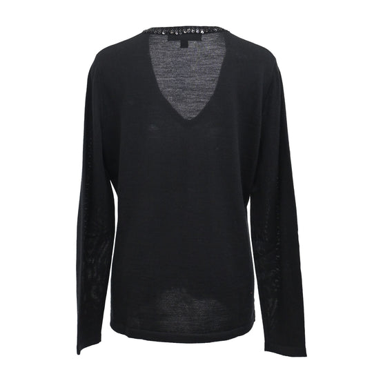 Women Knitted Pullover - Black [價格已含稅]