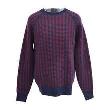 Men Knitted Pullover - Navy Multi [價格已含稅]