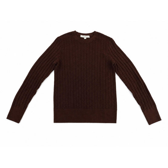 Women Knitted Pullover - Med. Brown [價格已含稅]
