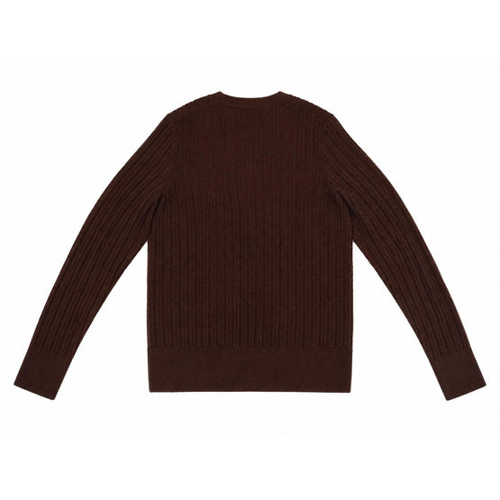 Women Knitted Pullover - Med. Brown [價格已含稅]