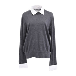 Women Knitted Pullover - Dark Grey [價格已含稅]