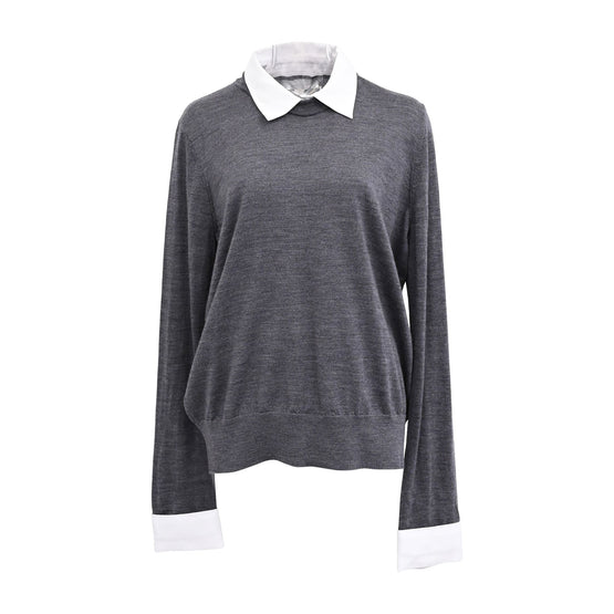 Women Knitted Pullover - Dark Grey [價格已含稅]