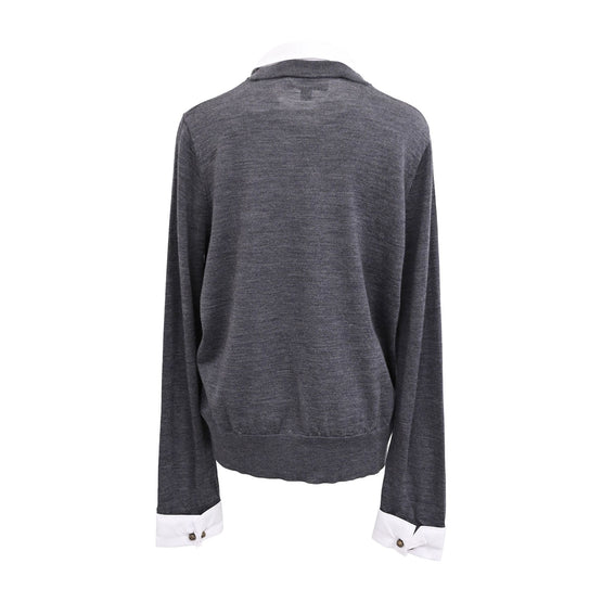 Women Knitted Pullover - Dark Grey [價格已含稅]