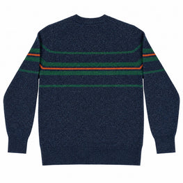 Men Knitted Pullover - Nvy Donegal Chest Tripe [價格已含稅]
