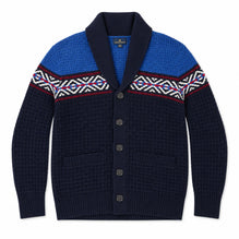 Men Knitted Cardigan - Open Blue [價格已含稅]