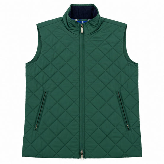 Men Woven Waistcoat - Dark Greenish [價格已含稅]