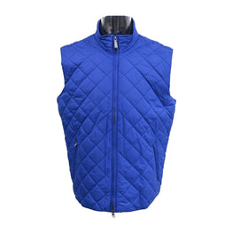 Men Woven Waistcoat - Bright Blue [價格已含稅]