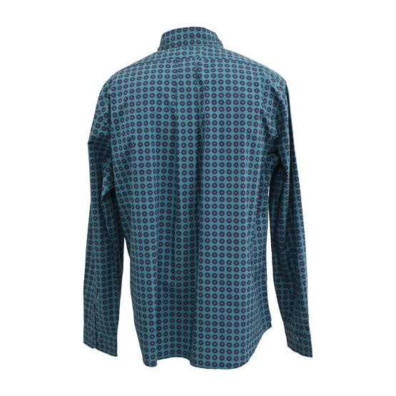 Men Woven Shirt - Teal [價格已含稅]