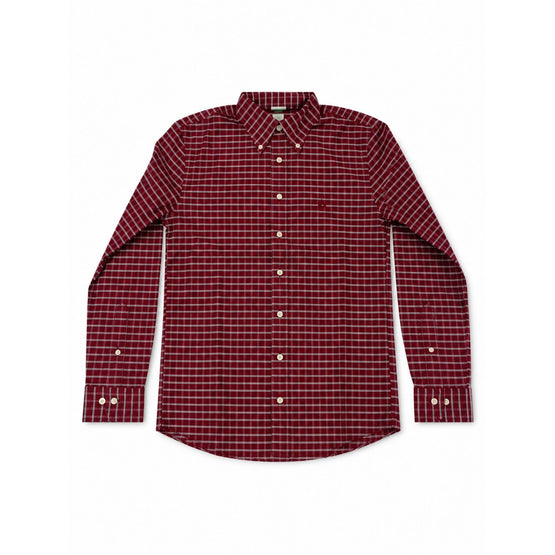 Men Woven Shirt - Dark Red [價格已含稅]