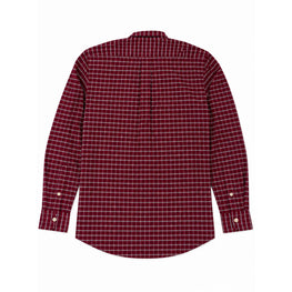 Men Woven Shirt - Dark Red [價格已含稅]