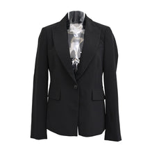 Women Woven Suit Jacket - Black [價格已含稅]