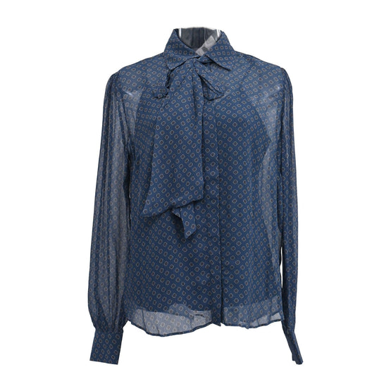 Women Woven Shirt - Blue Multi [價格已含稅]