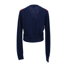 Women Knitted Cardigan - Navy Multi [價格已含稅]