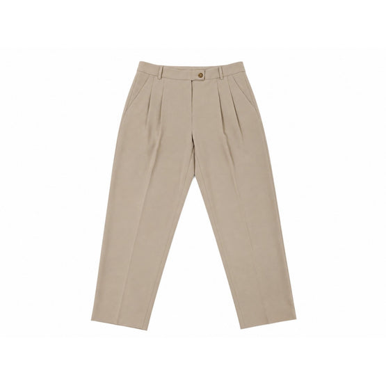 Women Woven Trousers - Beige [價格已含稅]