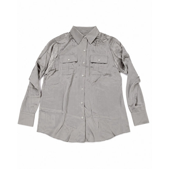 Women Woven Shirt - Light Grey [價格已含稅]