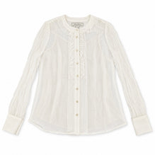 Women Woven Shirt - Marshmallow [價格已含稅]
