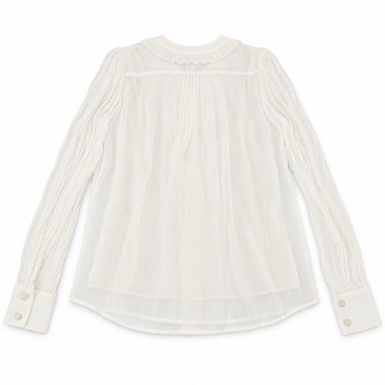 Women Woven Shirt - Marshmallow [價格已含稅]