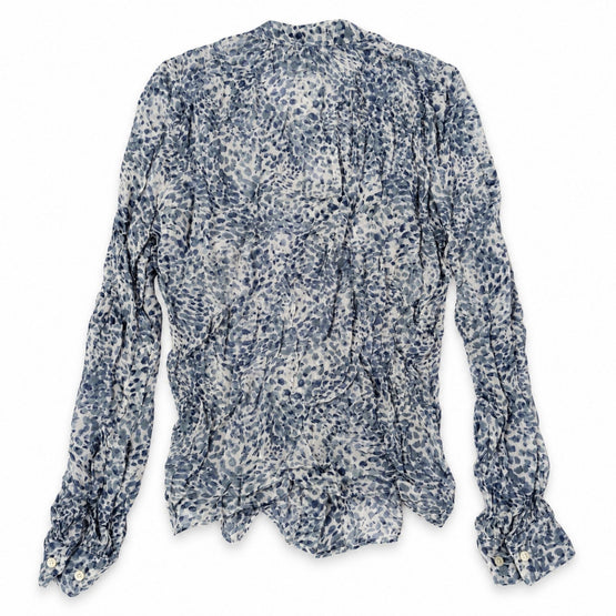 Women Woven Shirt - Blue Multi [價格已含稅]