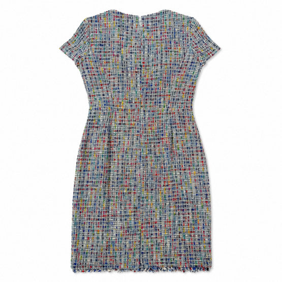 Women Woven Dress - Blue Multi [價格已含稅]