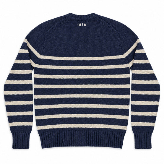 Men Knitted Pullover - Navy Multi [價格已含稅]