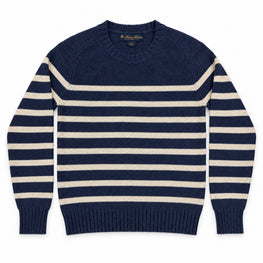Men Knitted Pullover - Navy Multi [價格已含稅]