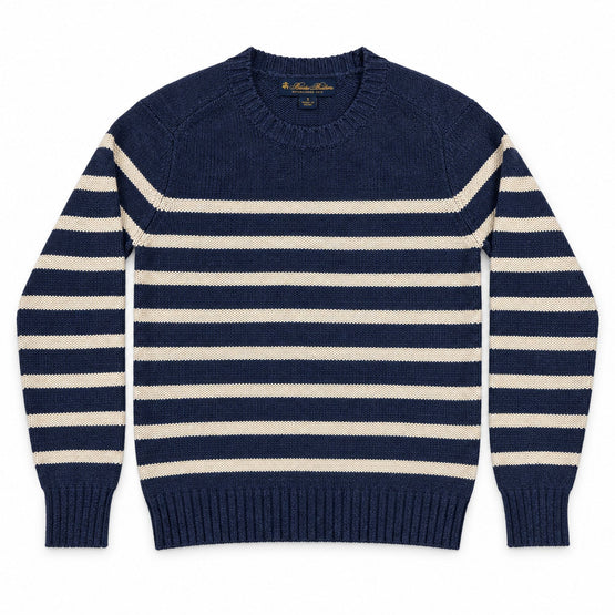Men Knitted Pullover - Navy Multi [價格已含稅]