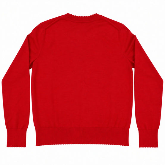 Women Knitted Cardigan - Red [價格已含稅]