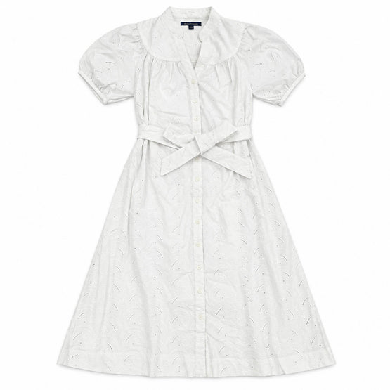 Women Woven Dress - White [價格已含稅]