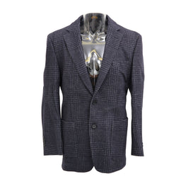 Men Knitted Suit Jacket - Navy [價格已含稅]