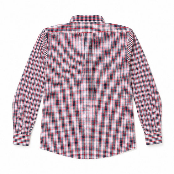 Men Woven Shirt - Navyredging [價格已含稅]