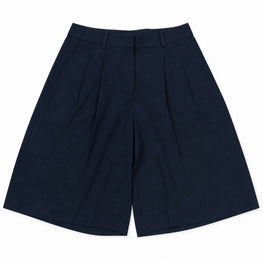 Women Woven Shorts - Navy [價格已含稅]