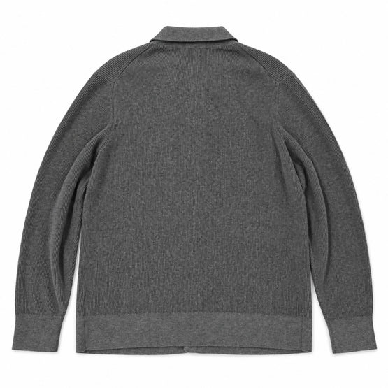 Men Button-front Knitted Cardigan - Grey [價格已含稅]