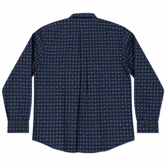 Men Woven Shirt - Navy [價格已含稅]
