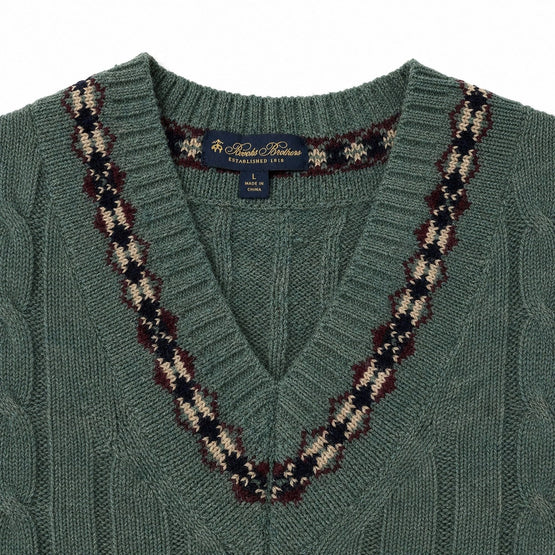 Men Knitted Sleeveless Top - Blue [價格已含稅]