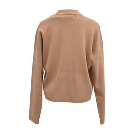Women Knitted Jacket - Med Brownish [價格已含稅]