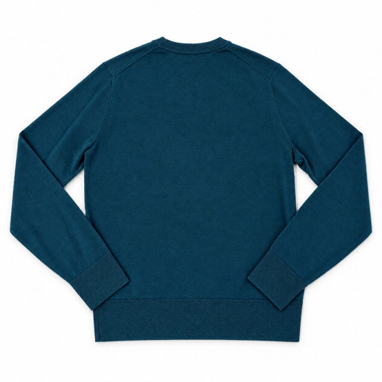 Men Knitted Pullover - Teal [價格已含稅]