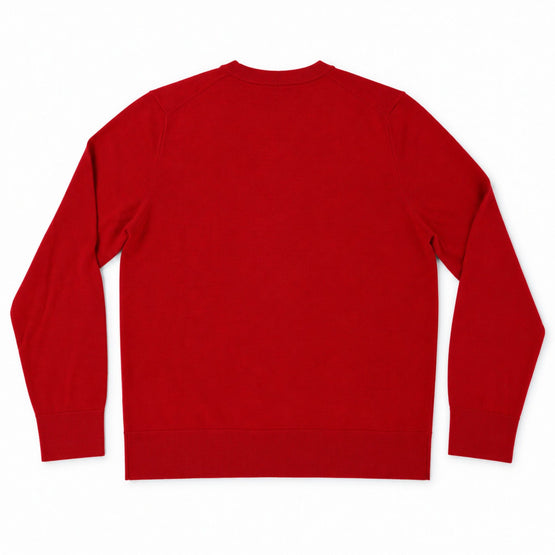 Men Knitted Pullover - Red [價格已含稅]