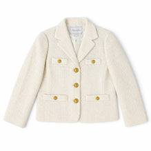Women Woven Suit Jacket - Ivory [價格已含稅]