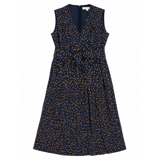 Women Woven Dress - Navy [價格已含稅]