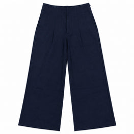 Women Woven Trousers - Navy [價格已含稅]